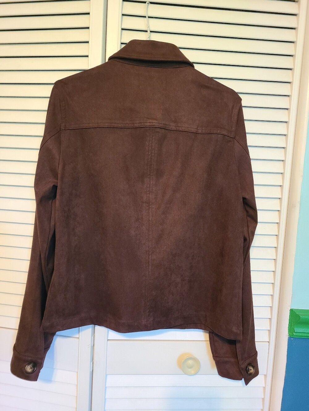 Kut From The Kloth Trucker's Jacket Faux Suede - Picture 3 of 6